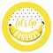 Big Dot of Happiness Let's Go Bananas - Tropical Party Circle Sticker Labels - 24 Count